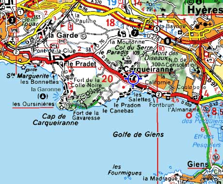 plan Carqueiranne